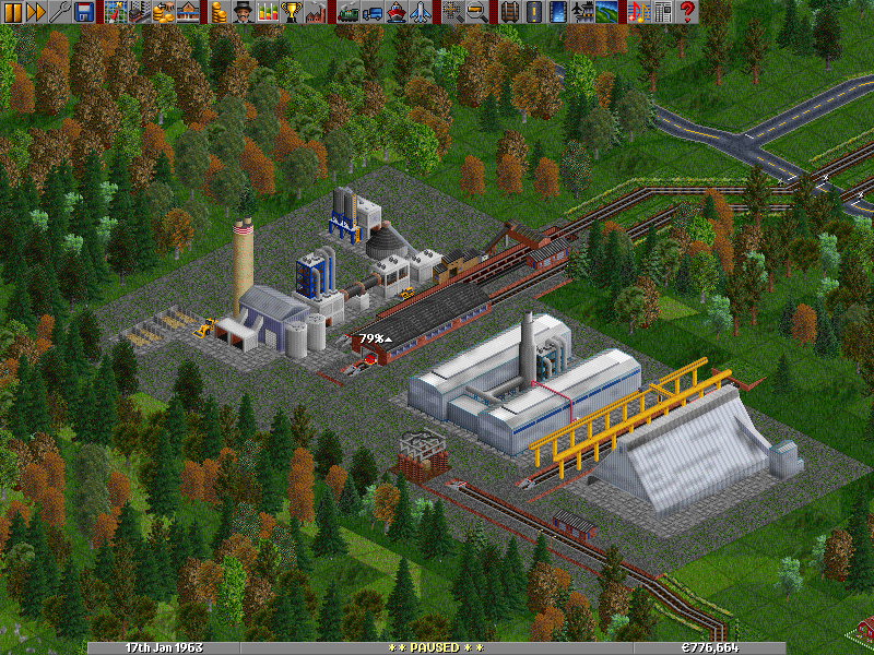 Last for now is the heavy industry station - it has become a lot more comfortable area, and also a lot more populated with the regular visits of four trains. By the way, if you happen to visit the station, beware of the transformer - BZZZT!