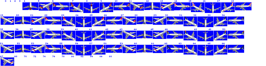 png file of A340-500