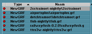 Missing NewGRF: GRF ID 43415000, filename: climate_dependant_airports-0.1.0/airportsplus.grf (matches GRFID only)<br />     Missing NewGRF: GRF ID 444EFF04, unknown GRF<br />     Missing NewGRF: GRF ID 27711003, filename: 2cc_trainset-2.0.0beta3/2cctrainset.grf (matches GRFID only)<br />     Missing NewGRF: GRF ID 414E0101, filename: newgrf/fish.grf (matches GRFID only)<br />     Missing NewGRF: GRF ID FBFB0102, filename: dutch_tram_set.rc1/dutchtramsetw.grf (md5sum matches)<br />     Missing NewGRF: GRF ID 56430001, filename: newgrf/ttrs3w-3.11/ttrs3w.grf (matches GRFID only)