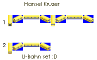 1-Berlin U-Bahn F-92 engine<br /><br />2-Berlin U-Bahn F-92 wagon