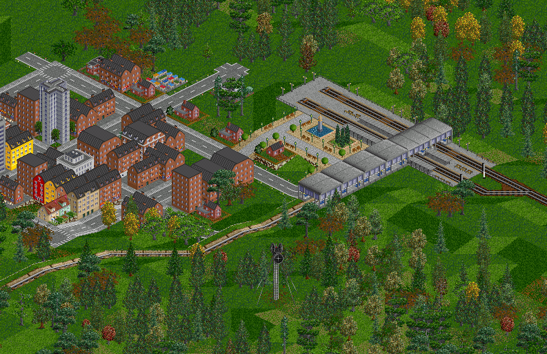 Submitted by Ladusa: &quot;Winter resort in summer. A few people only and big maintenance on mountain trains!&quot;