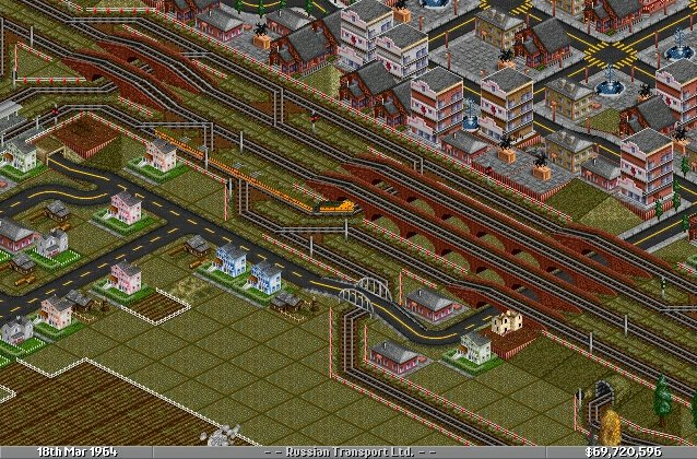 I use these Viaducts only for the trains. Why? Because too many would ruin the scene.