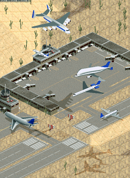 Busy airport #2