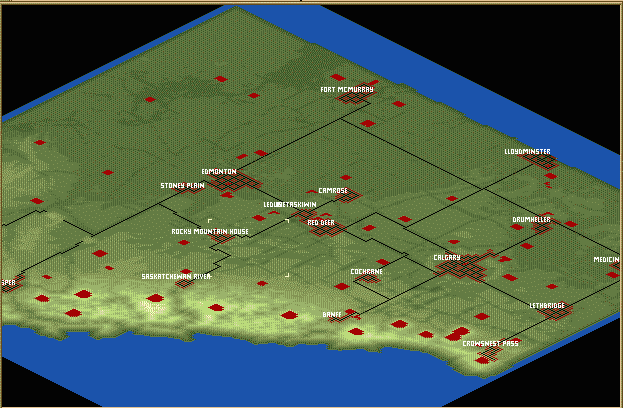 Amazing Alberta's 'overall' layout. Excellent scenario