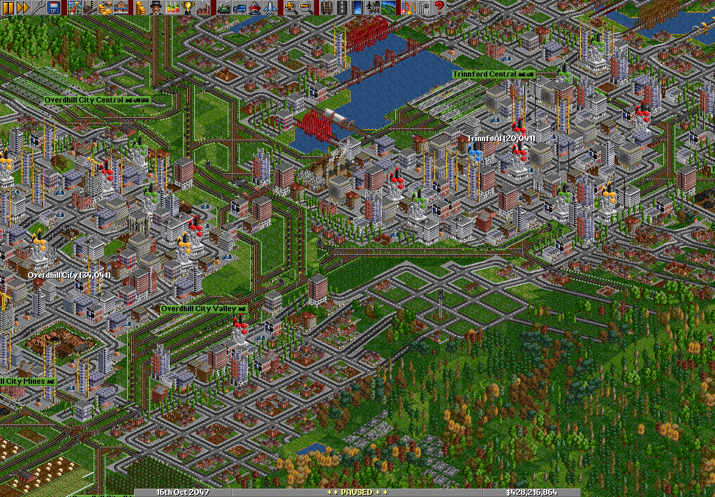 The centre of the largest concentration of people on the map atm.  I've rebuilt it several times already.