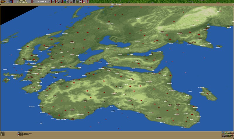 Screenshot of a small part of the map