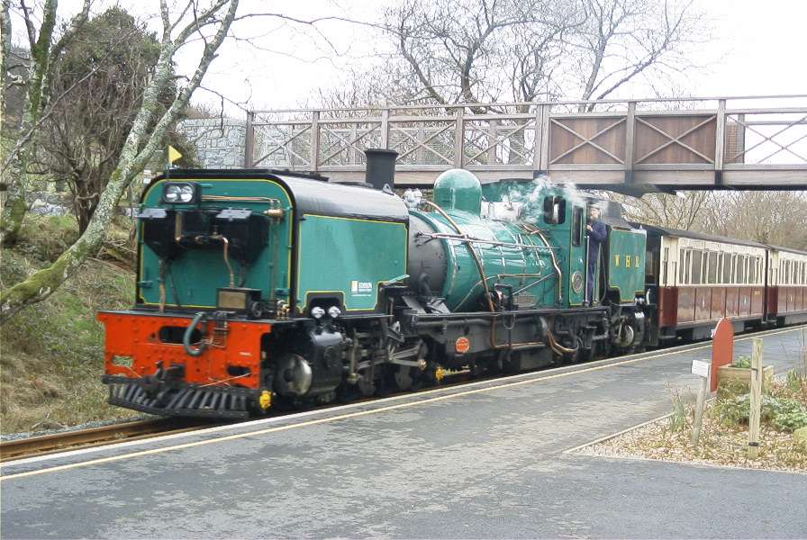 Beyer Garratt 130 leaves Waenfawr