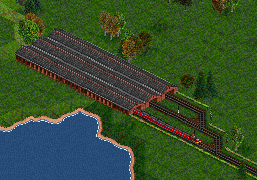 Bigger Depots can be created by placing depot tiles side-by-side...