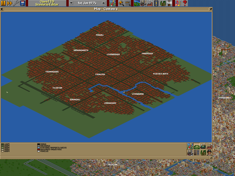 And the map of the capital, the only area done so far.