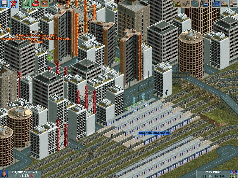 Early stages of Clapham junction