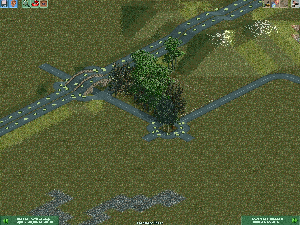 Roundabouts and motorways