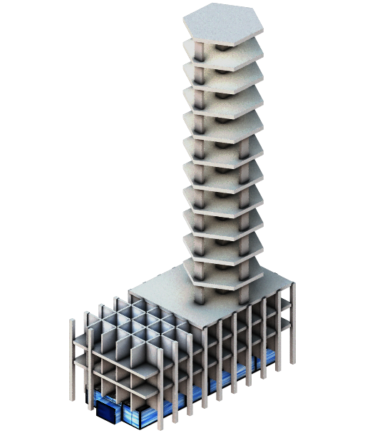 Construction stage. Light must come from right.