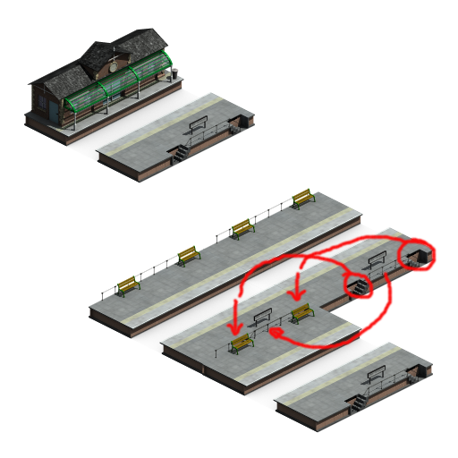 Have to hide steps when platforms are tiled. ;(