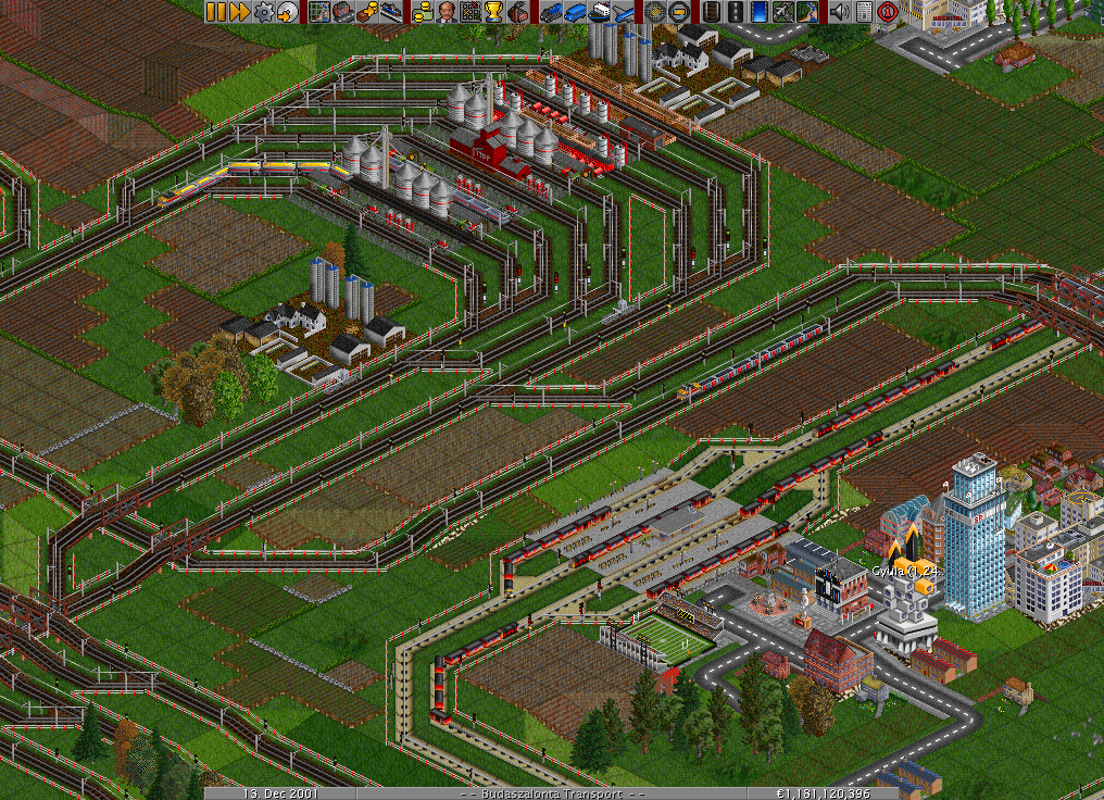 And passengers are comfortably being tranported by monorails.