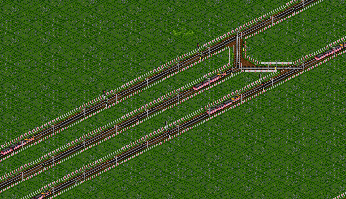 Prioritizing trains using normal block signals