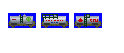 First from left: BP tanker, SOR tanker, Shell tanker