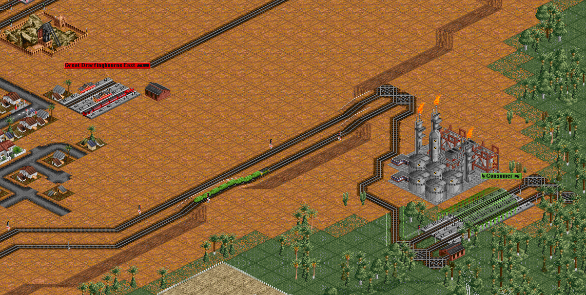 Choochoo and Denver &amp; Rio Grande having some problems.
