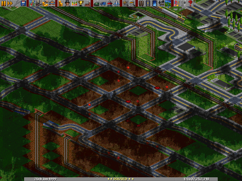 Another digging work, in order to free some space for proper street layout for the new city suburbs.