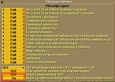 2 new buttons added in the bottom of the Message Options.