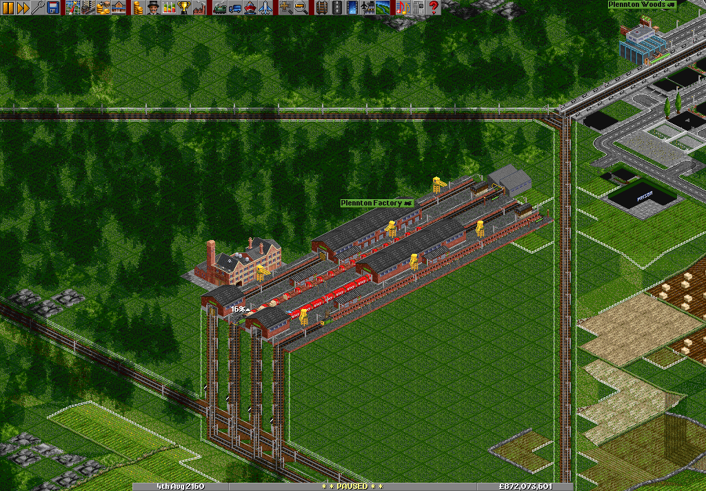 And finally the furniture factory where the timber is made into high quality goods for...... youve probably guessed by now Grunfinway on sea