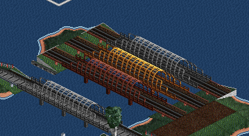 completely re-coloured tubular bridges