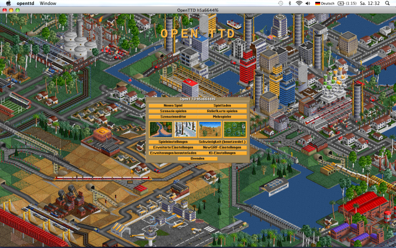 shot from my title screen