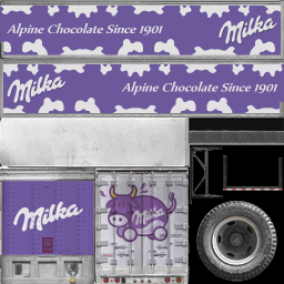 Milka Chocolate Trailer