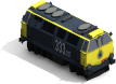 333 locomotive with new amb value.