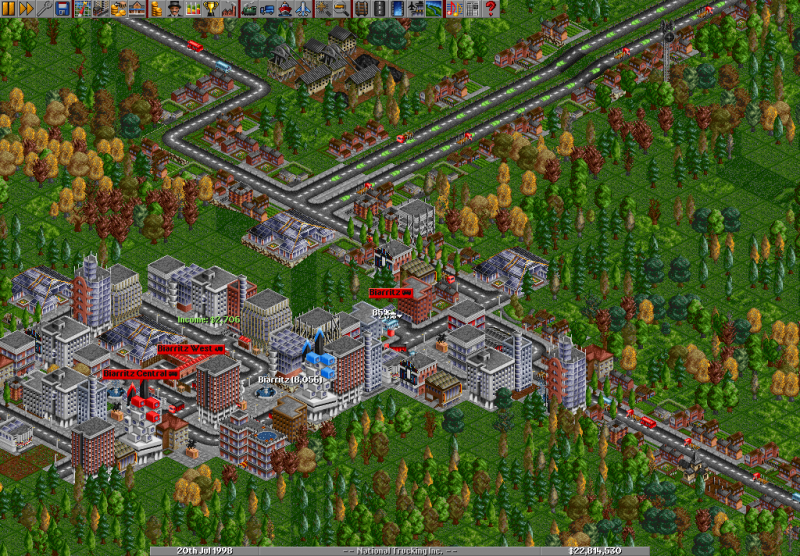 The city of Biarritz, which had merly a population of 200, 30 years ago.