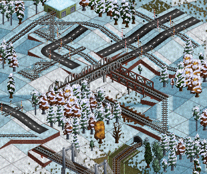 both styles of level crossings