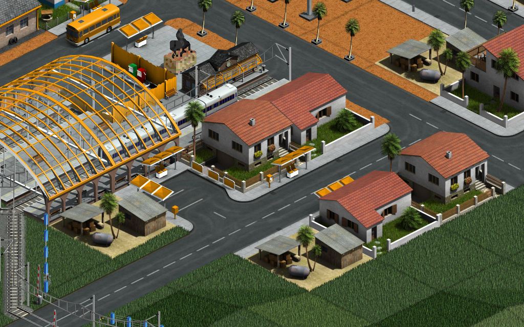 screenshot with houses. Other interesting advantage is that the selector square is not hidden.
