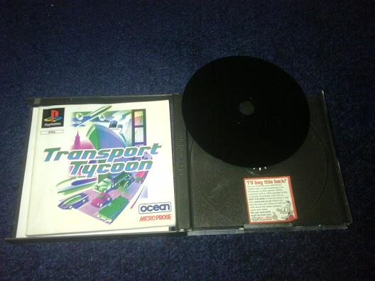 PS One Disk. Rear.
