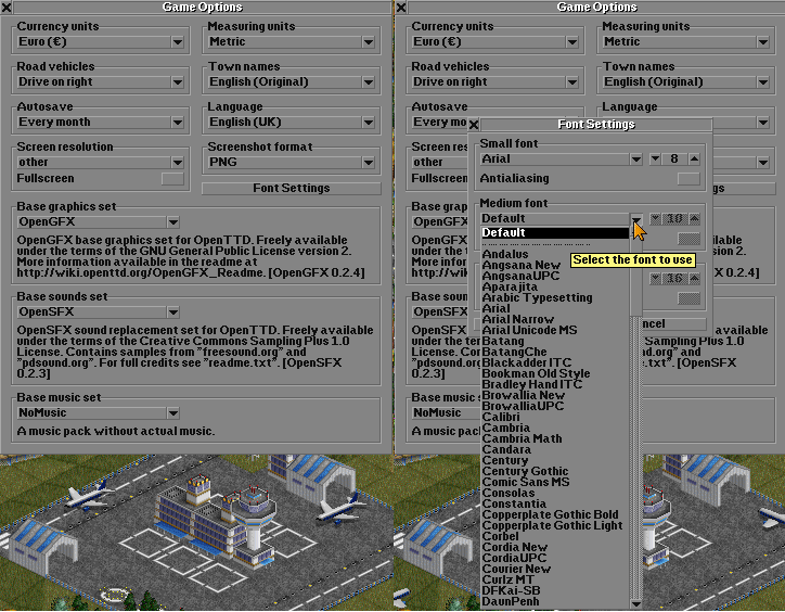 Some screen shots