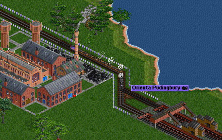 Here's a picture of PRyA's cargo operations that were acquired with the merger of Pudingbury Railway and Associated Cargo.  Last year another coal mine was reached by this company's rails, and it also delivers to this power plant.