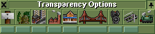 Transparency Options Dialogue