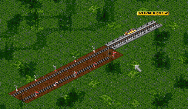 Even this simple setup can handle way more trains than dedicated lines... which can handle only one!