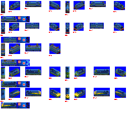 Sprite sheet<br />40, 41, 421, 44, 46 classes