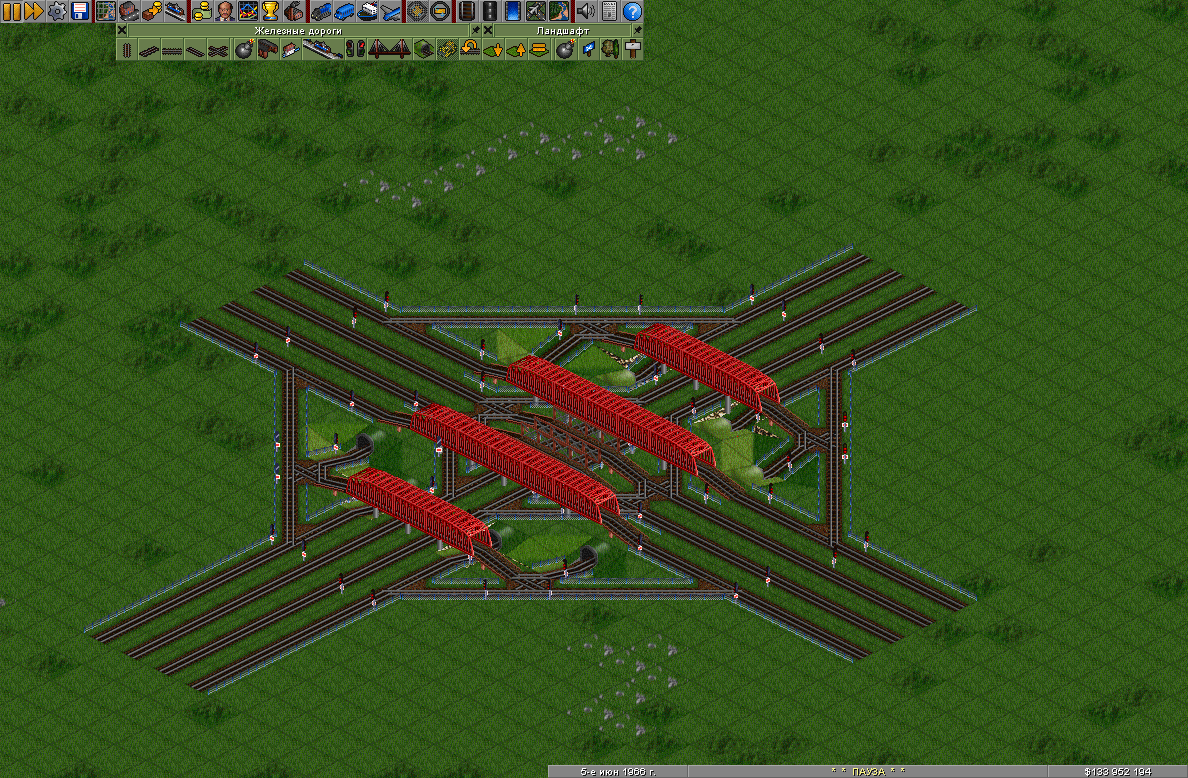 extremely efficient 4-way junction