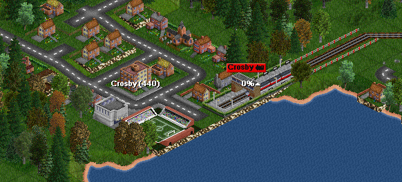 Crosby railway station.