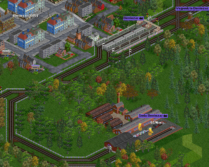 Further up north, Ferrocarril de Sancedo  is more popular, and that probably won't change because a different route is being built to carry the bulk of traffic, since the geography here is not favorable to large lines.
