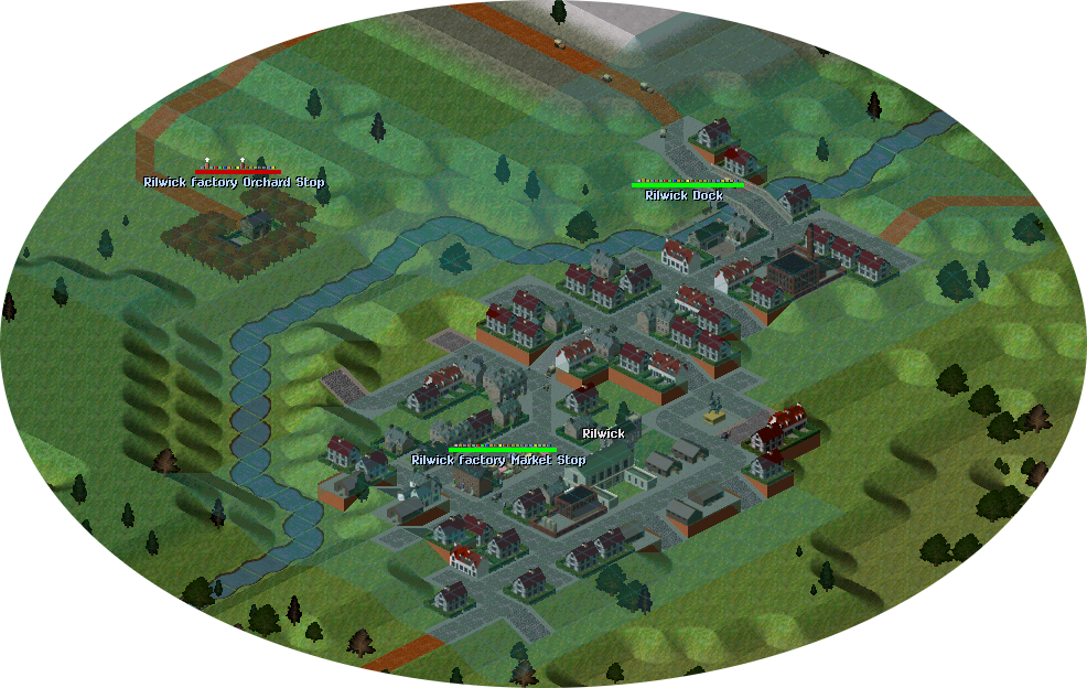 The largest town is Rilwick. It has the only industry of any size in the form of the slaughterhouse.