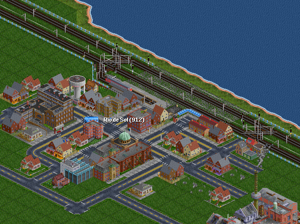 The two top platforms are for transit only.