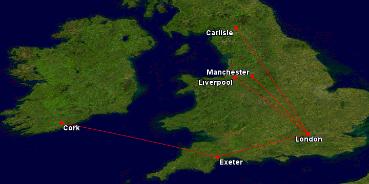 GAL's new route map