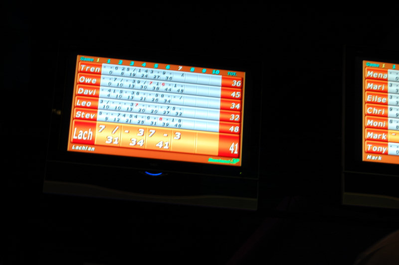 Oh, and we went bowling