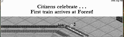 citizens celebrate that they can finally get out of town.