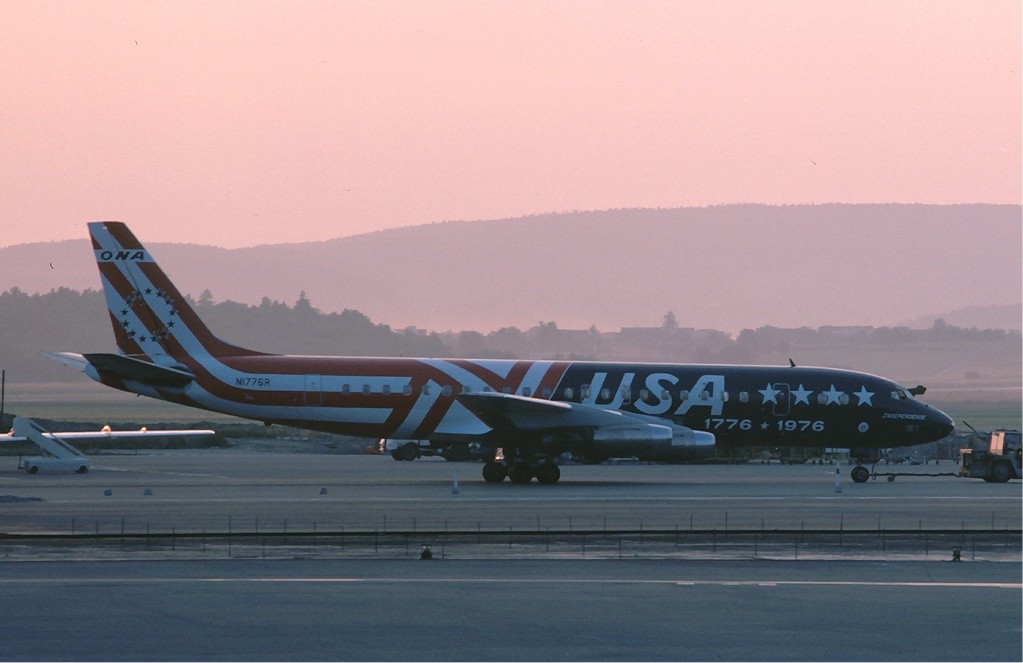 The Douglas DC-8. Yes, I know it's another JPG. Don't moan at me.