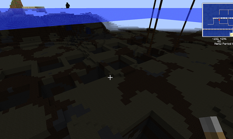 Under the water