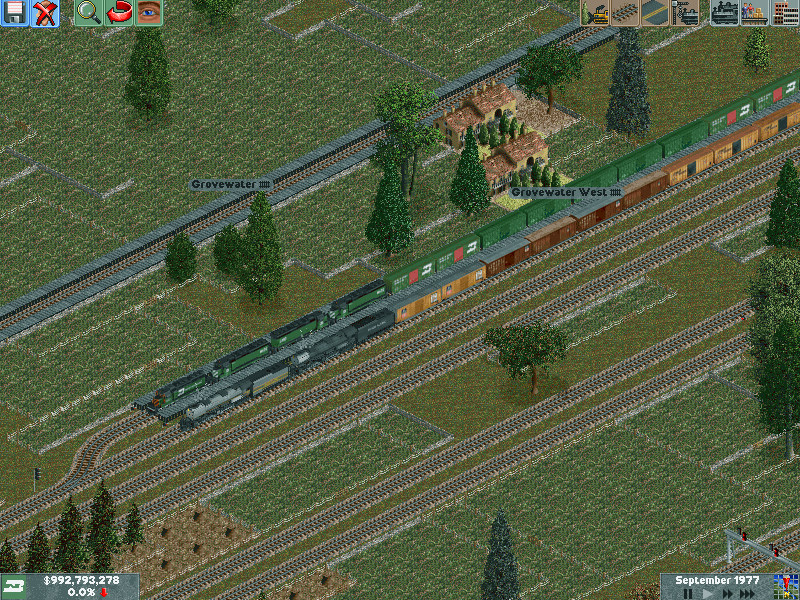 Grape trains