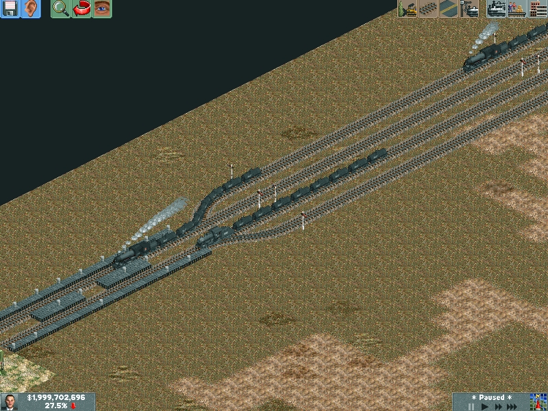 An oil platform