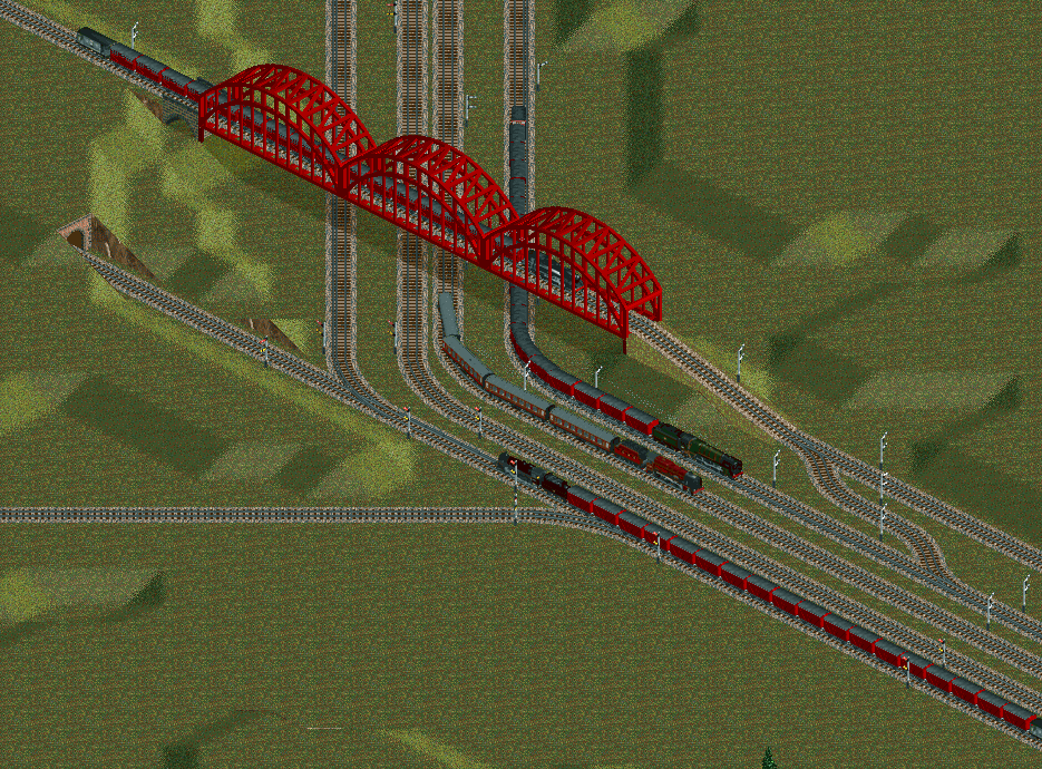 Junction near Kettering station.